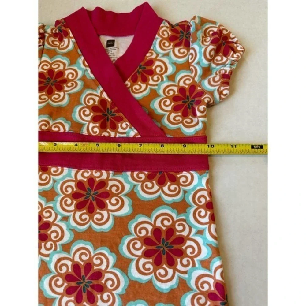 Tea Collection Dress Size 2 Pink Floral‎